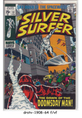 The Silver Surfer #13 © February 1970, Marvel Comics